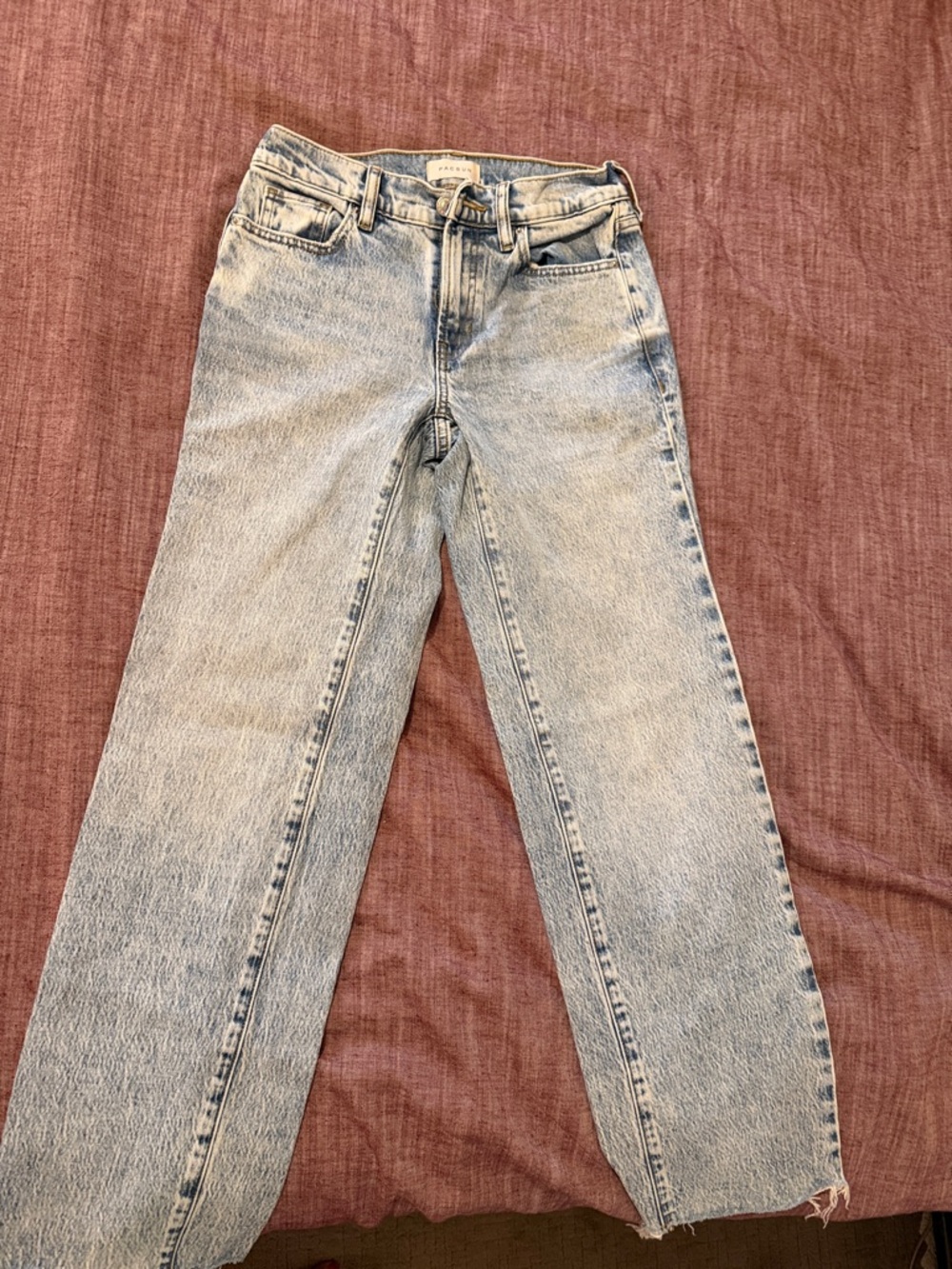 PacSun Light Wash Straight Leg Women's Jeans
